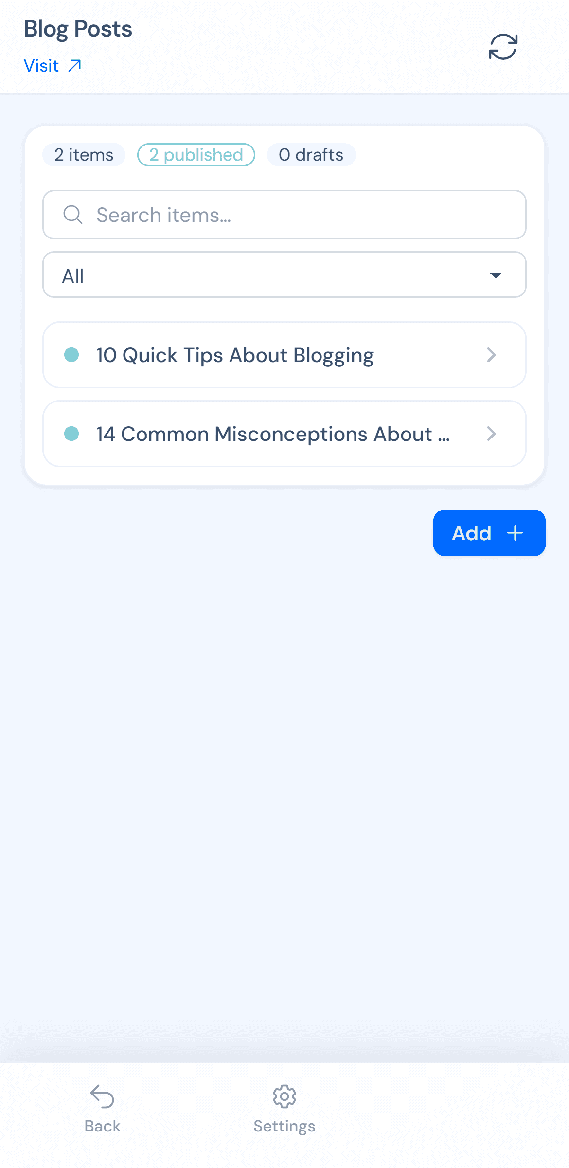 Find any item instantly